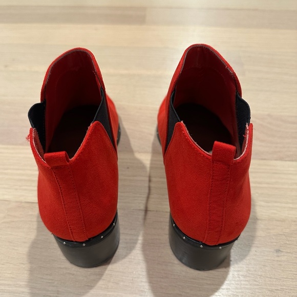 Red and Black Booties - Picture 4 of 6